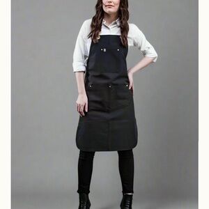 Denim professional apron